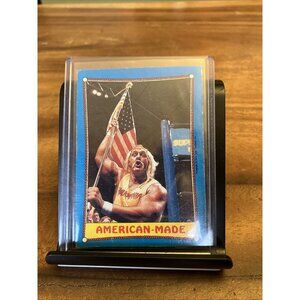 Topps 1987 Vintage WWF Trading Card Wrestling WWE #35 Hulk Hogan